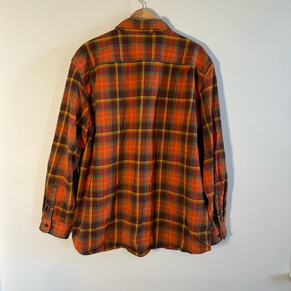 Carhartt Men's Vibrant Plaid Button Down Shirt, 2X - Picture 4 of 5